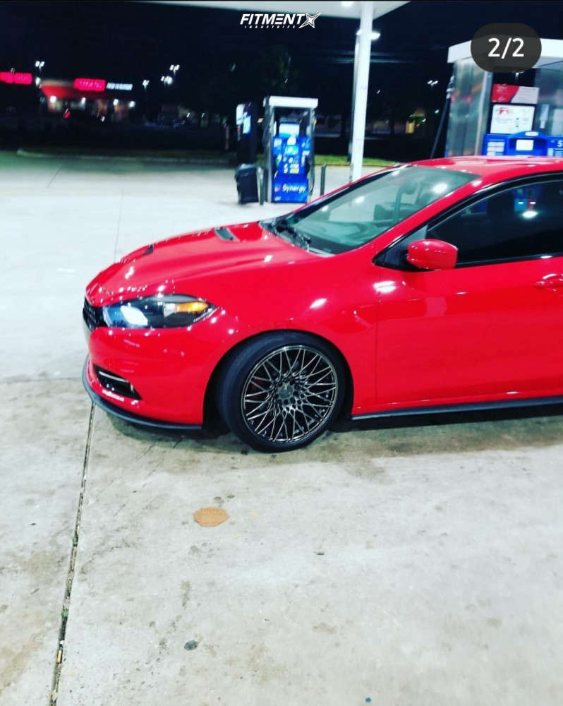 2016 Dodge Dart SXT with 18x8.75 XXR 553 and Achilles 225x40 on