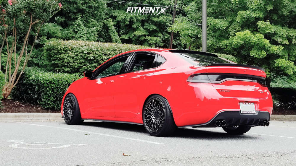 2016 Dodge Dart SXT with 18x8.75 XXR 553 and Achilles 235x40 on