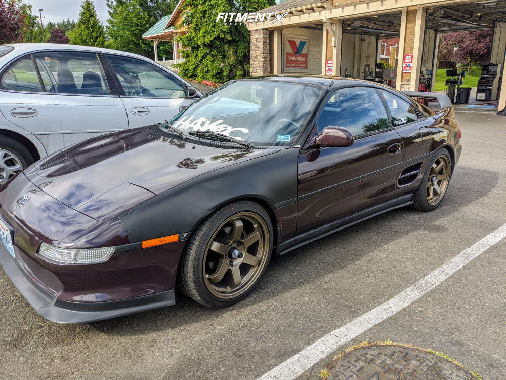 1992 Toyota MR2 Base with 17x8 AVID1 AV6 and Nexen 215x40 on