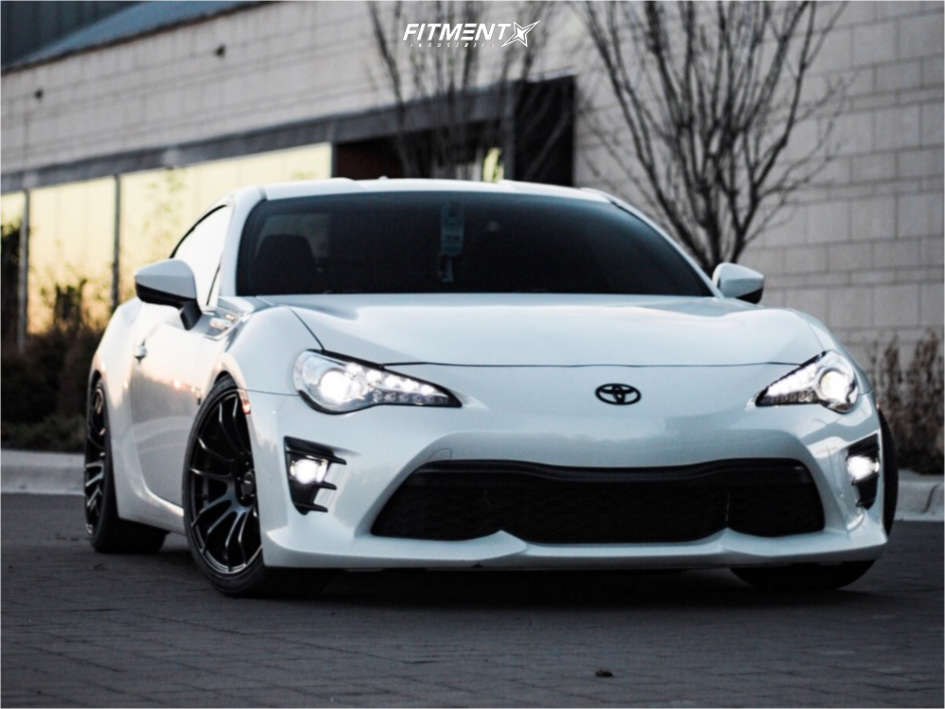 2017 Toyota 86 Base with 18x8.5 AVID1 AV20 and Kumho 225x40 on