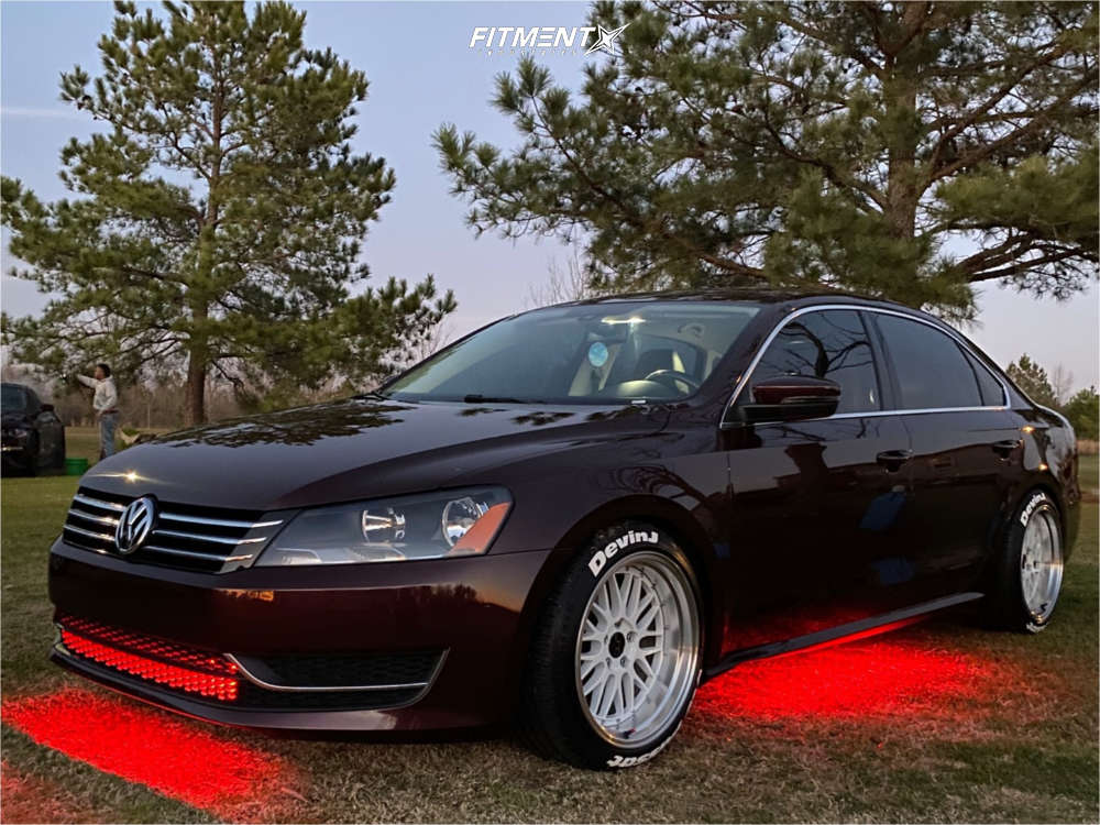 2013 Volkswagen Passat SE with 18x10.5 JNC JNC005 and Barum 245x40 on ...