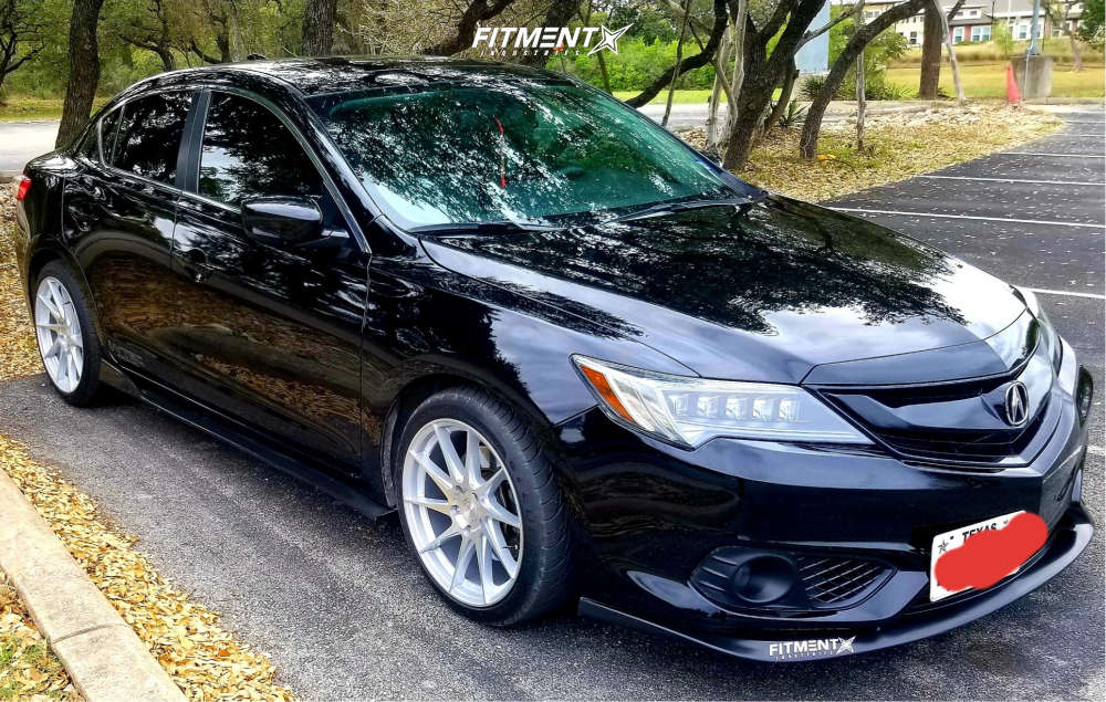 2016 Acura ILX Base with 18x8.5 Aodhan Ah09 and Federal 225x40 on