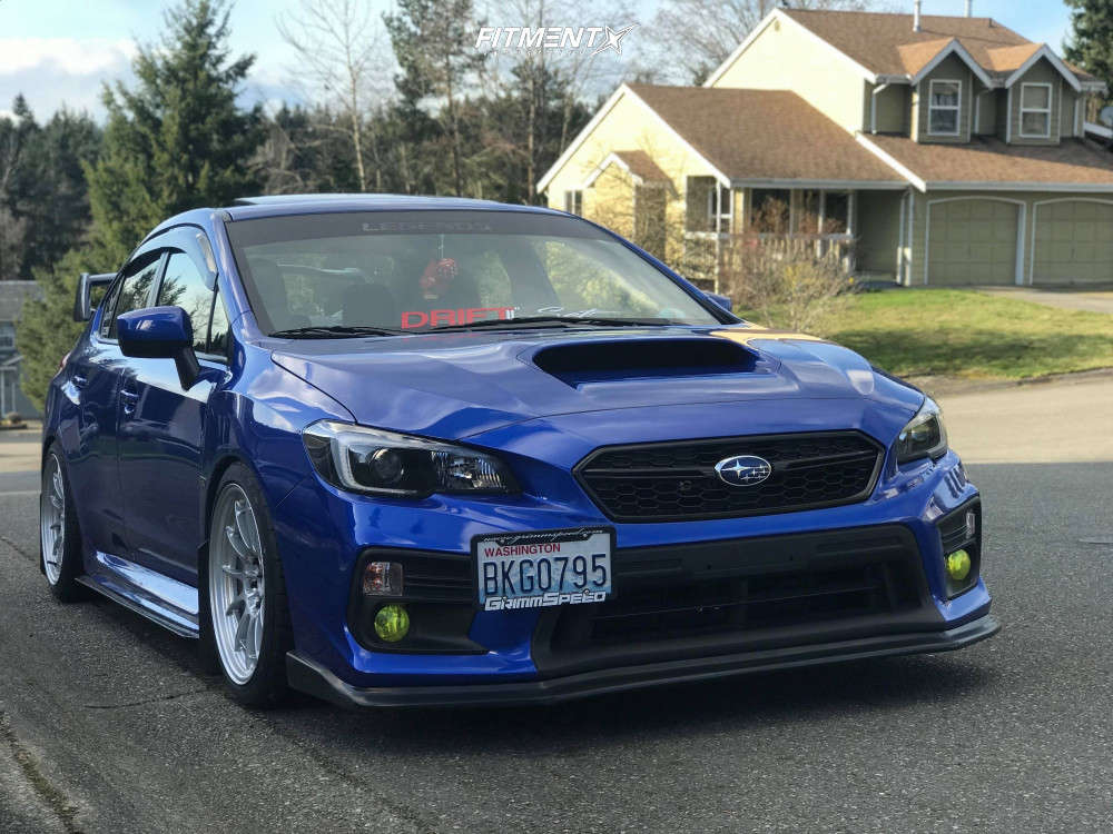 2018 Subaru WRX Premium with 18x9.5 Enkei NT03M and Federal 255x35 on ...