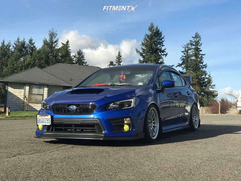 2018 Subaru WRX Premium with 18x9.5 Enkei NT03M and Federal 255x35 on ...