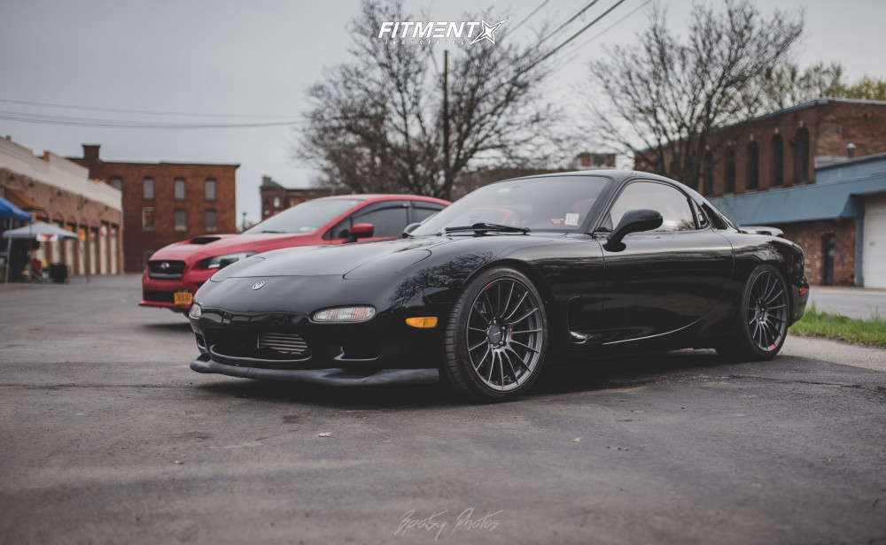 1993 Mazda RX-7 R1 with 18x9.5 Enkei Rs05-rr and Falken