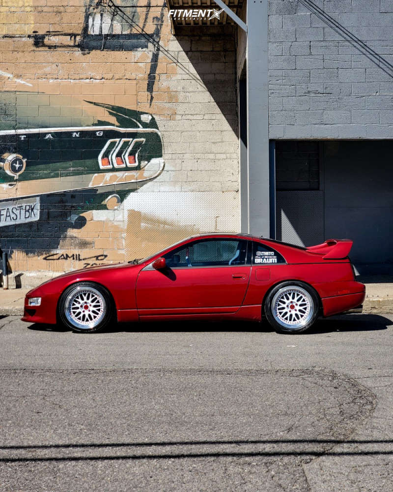 1990 Nissan 300ZX Base with 18x9.5 ESR Sr01 and Toyo Tires
