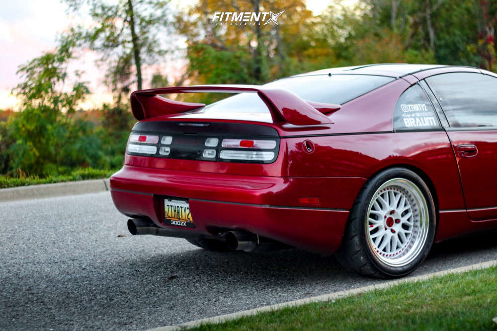 1990 Nissan 300ZX Base with 18x9.5 ESR Sr01 and Toyo Tires 235x40