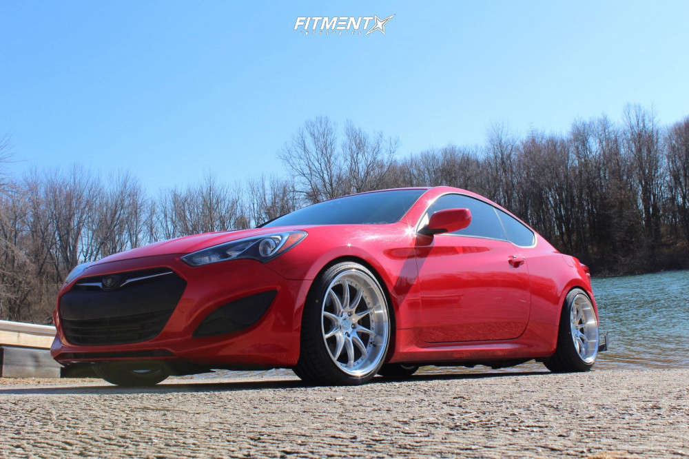 2013 Hyundai Genesis Coupe 2.0T with 19x9.5 Aodhan Ds07 and Falken
