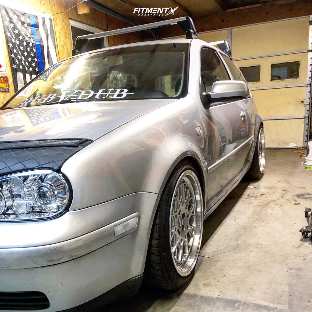2003 Volkswagen GTI Base with 18x8.5 ESR Cs3 and Federal 215x40 on ...