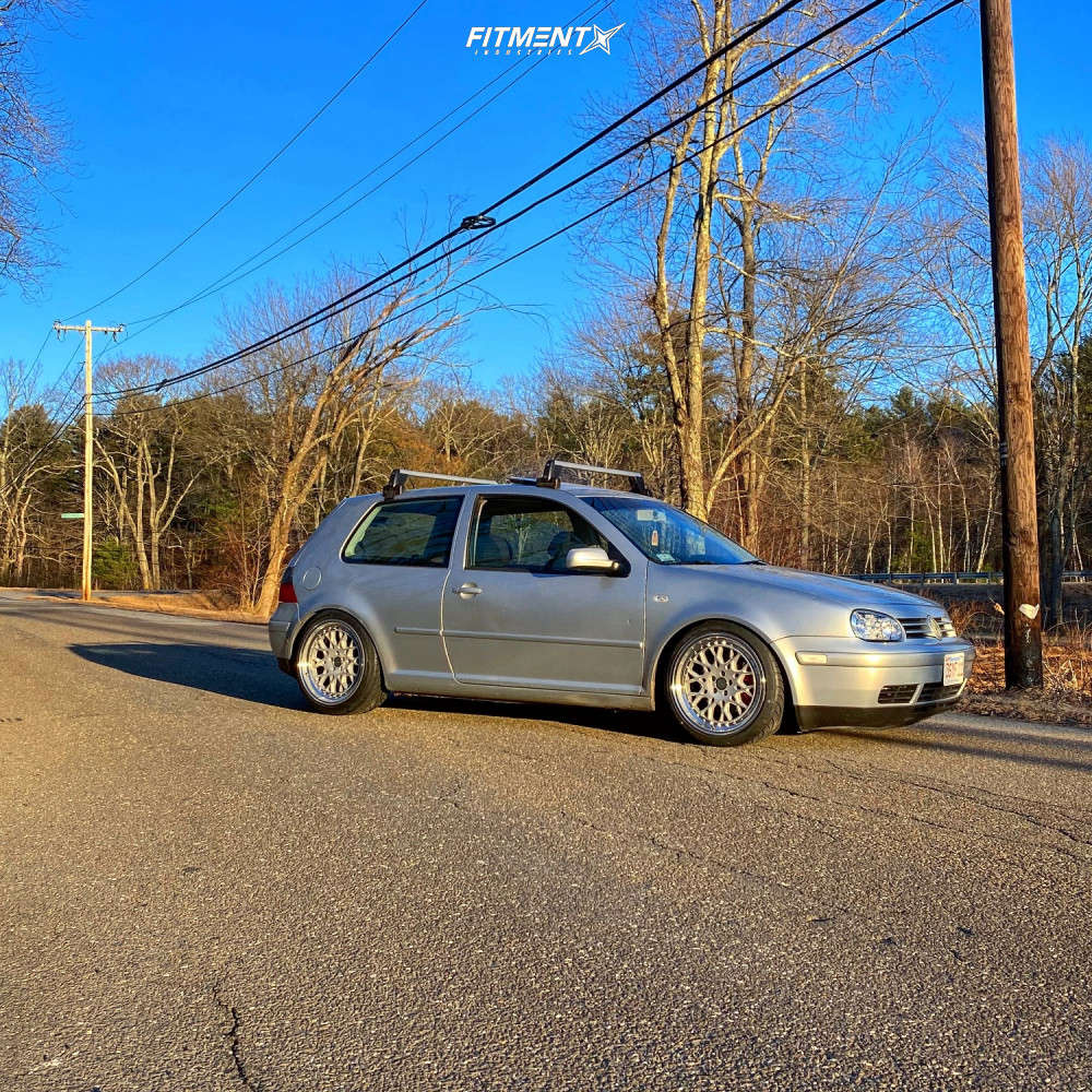 2003 Volkswagen GTI Base with 18x8.5 ESR Cs3 and Federal 215x40 on ...