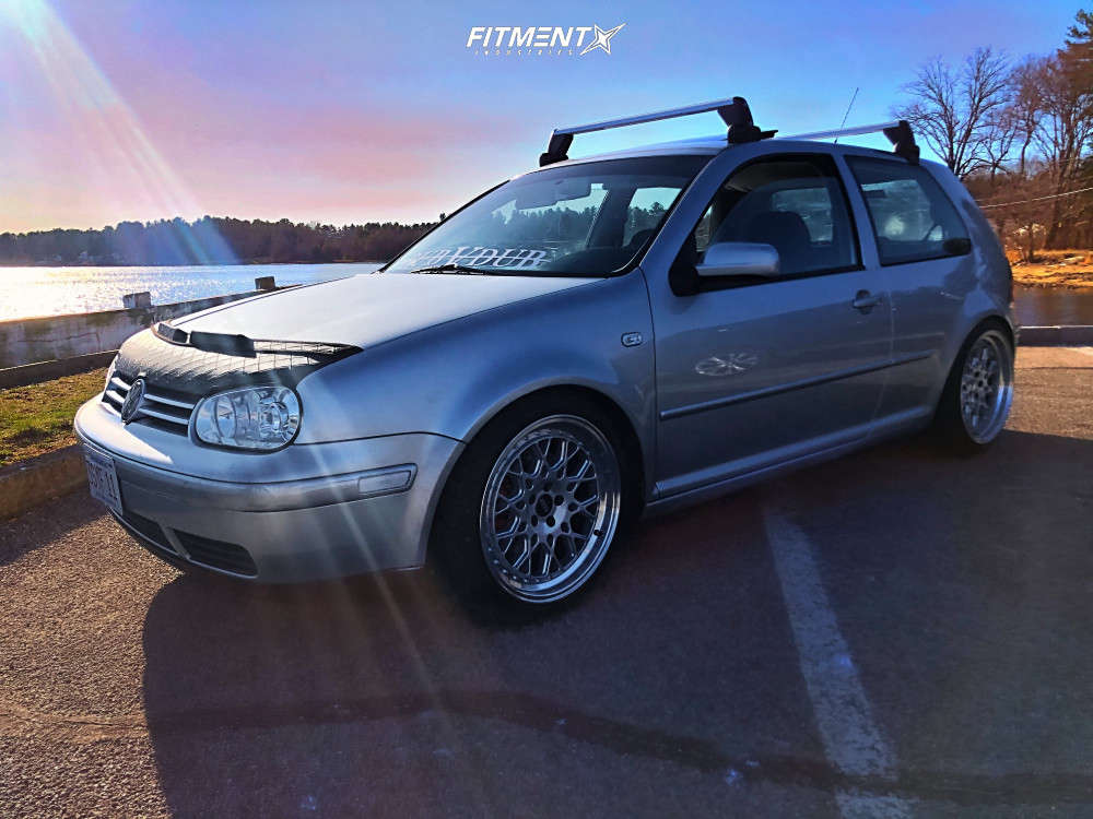 2003 Volkswagen GTI Base with 18x8.5 ESR Cs3 and Federal 215x40 on ...