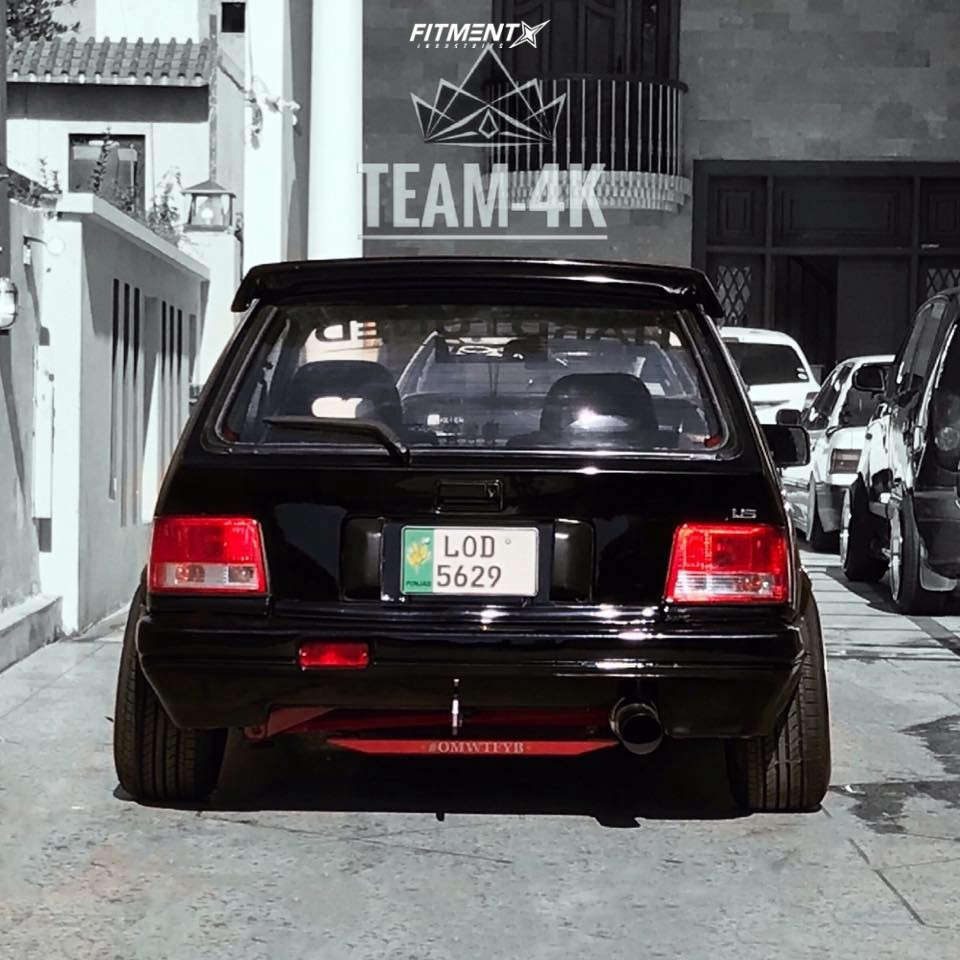 1989 Suzuki Swift GTI with 15x8.25 XXR 527 and Jinyu 195x45 on ...