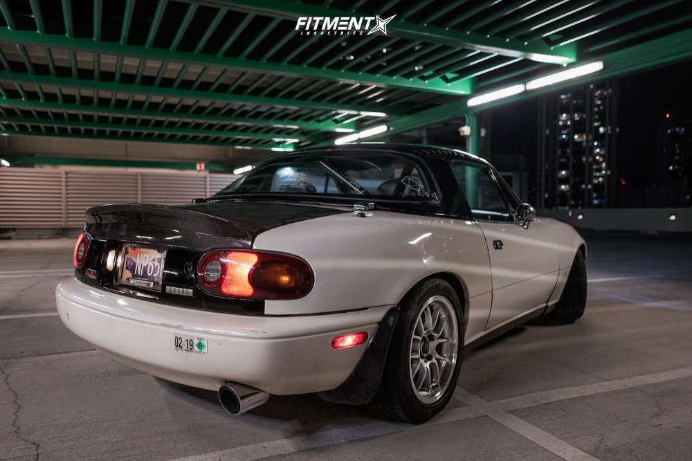 1995 Mazda Miata Base with 15x8 949 Racing 6UL and Kumho 205x50 on ...