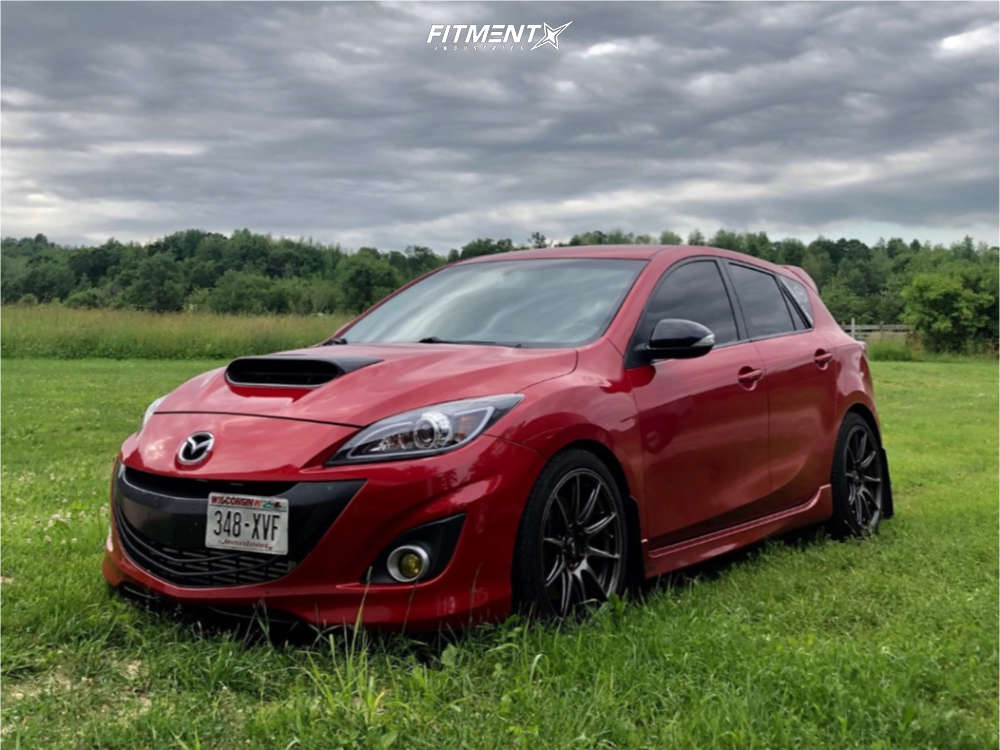2013 Mazda MazdaSpeed3 Base with 18x7.5 XXR 527 and Pirelli 225x40