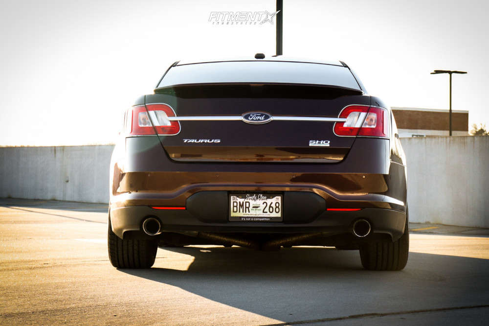 2010 Ford Taurus SHO with 20x8.5 Rotiform Blq and Goodyear 255x40 on ...