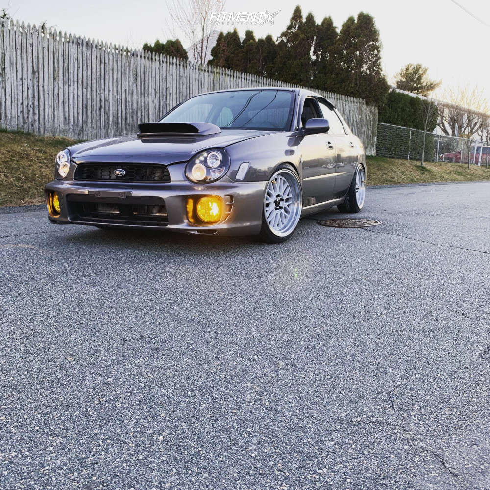 2003 Subaru WRX Base with 18x9 JNC JNC005 and Federal 215x40 on ...