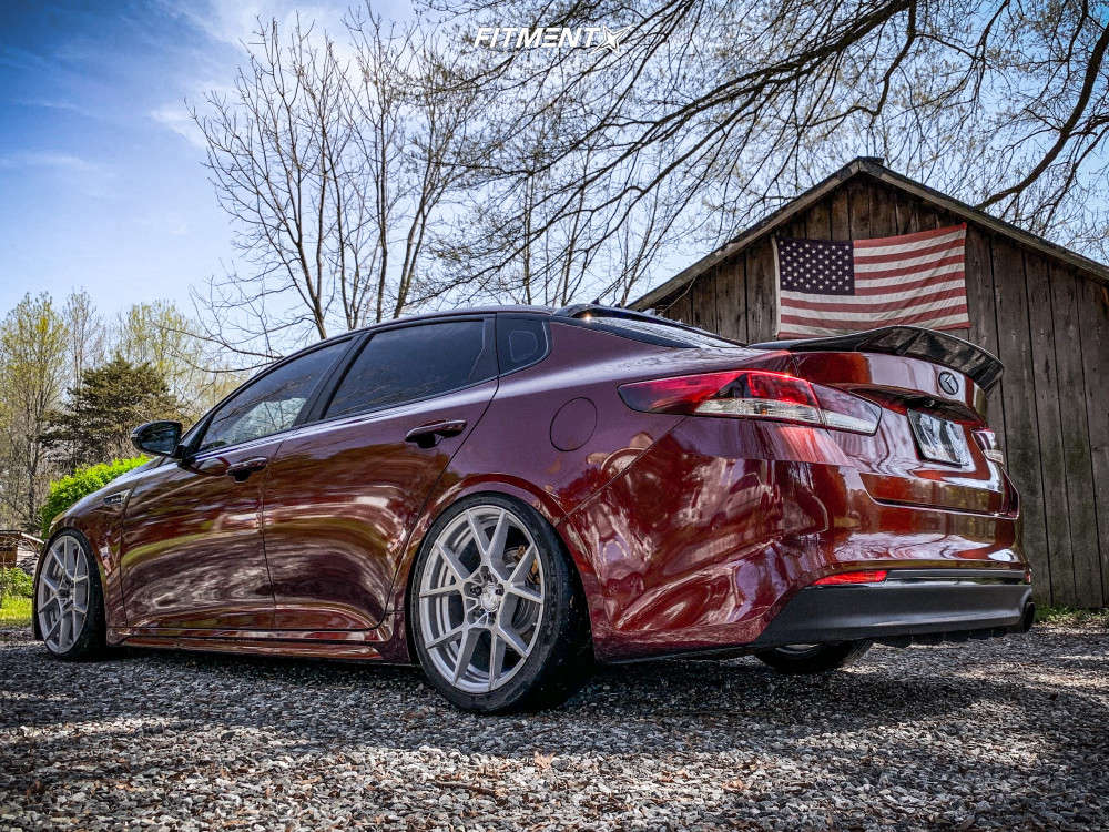 Custom Optima 2016 Kia Optima LX 1.6T with 19x8.5 Rotiform Kps and Achilles 225x35 on ...