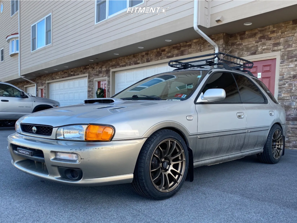 2000 Subaru Impreza Outback with 17x8 AVID1 AV20 and Falken 225x45