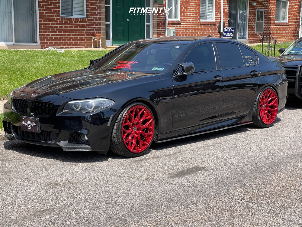 2013 BMW 535i Base with 20x10 Vossen Hf2 and Lionhart 245x35 on