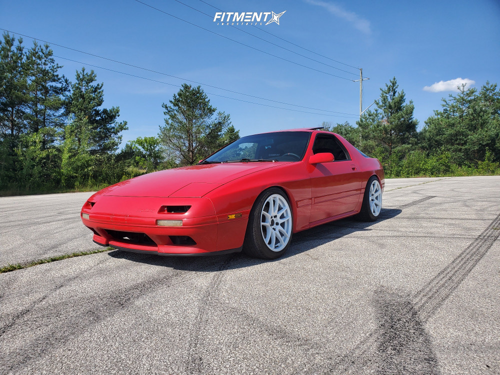 1990 Mazda RX-7 GXL with 17x8 AVID1 AV32 and Falken 205x45 on