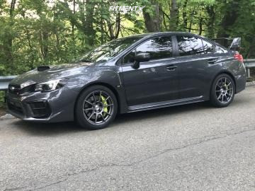2020 Subaru WRX STI Base with 18x8.5 SSR Gtx01 and Michelin 245x40