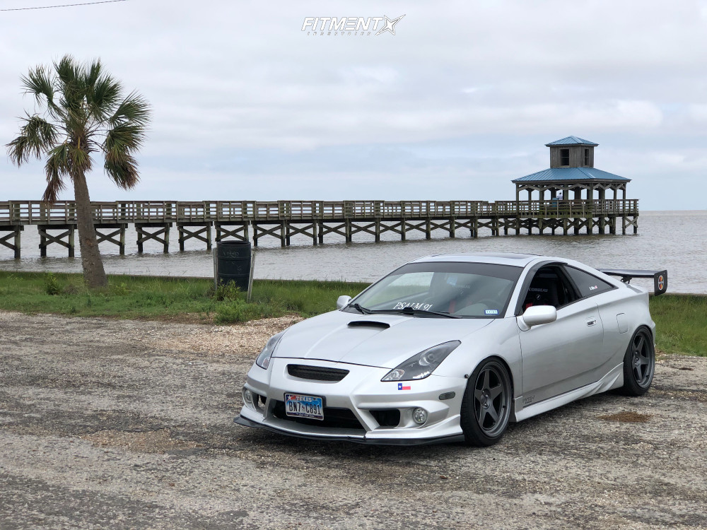 2000 Toyota Celica GTS with 18x9 Kansei Knp and Kumho 225x40 on