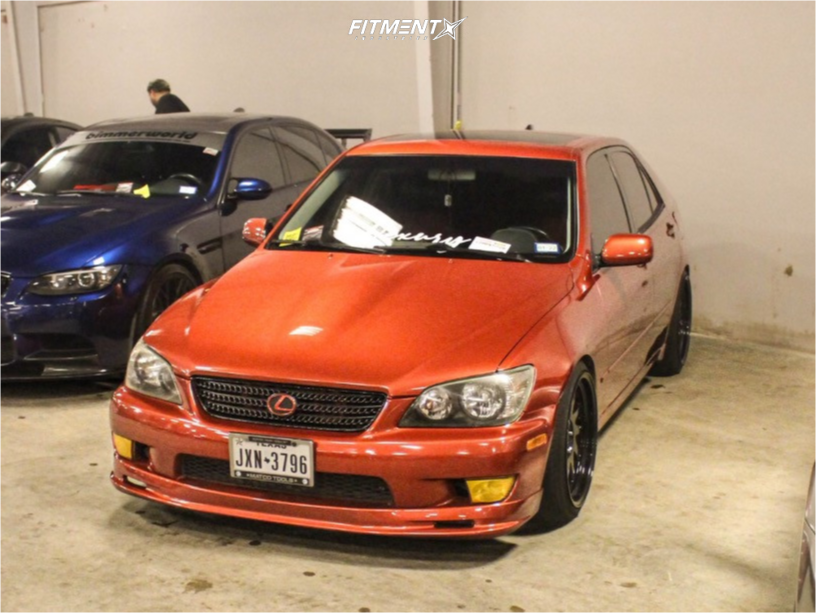 2001 Lexus IS300 Base with 18x9.5 ESR Sr09 and Accelera 225x40 on