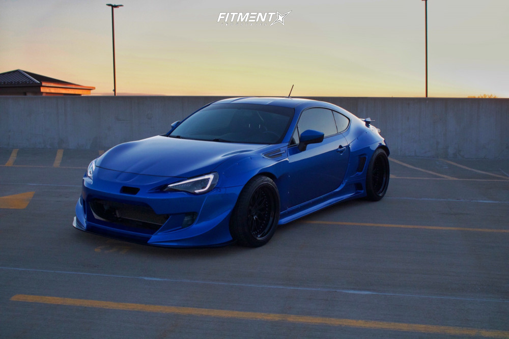 2014 Subaru BRZ Limited with 18x9.5 ESR Lt20 and Nitto 245x40 on