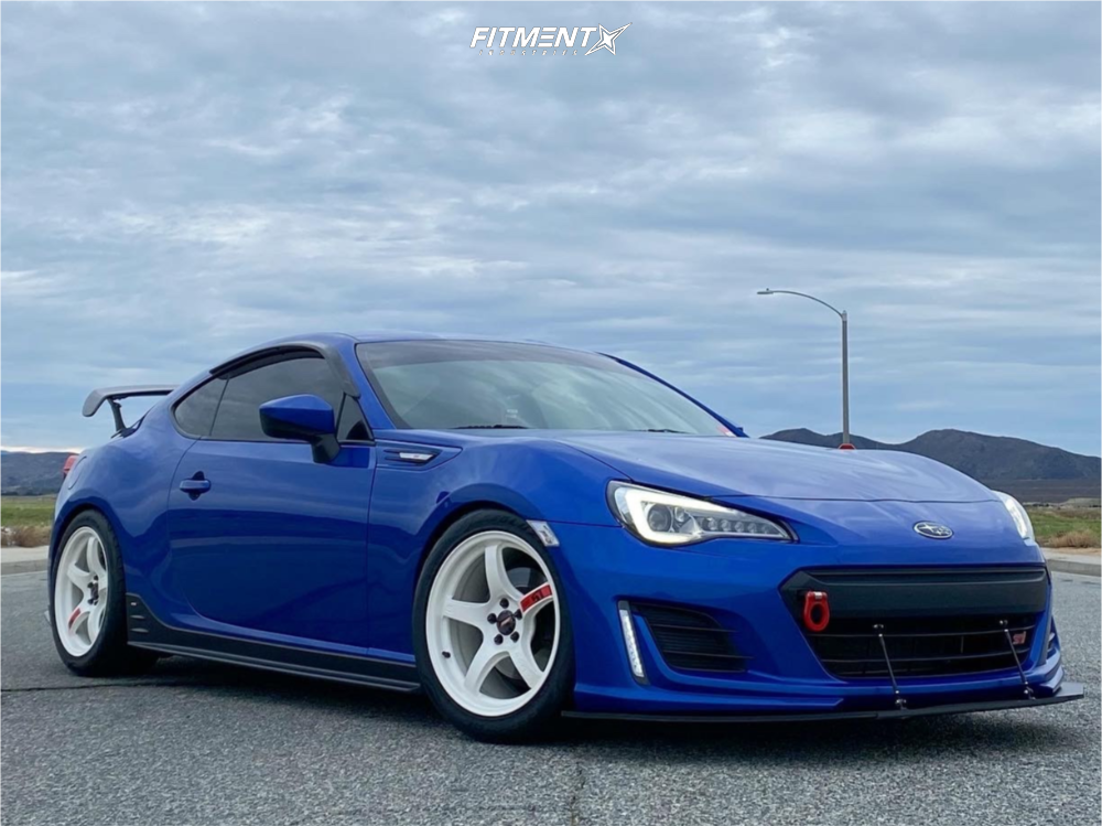 2017 Subaru BRZ Premium with 17x9 Gram Lights 57cr and Federal