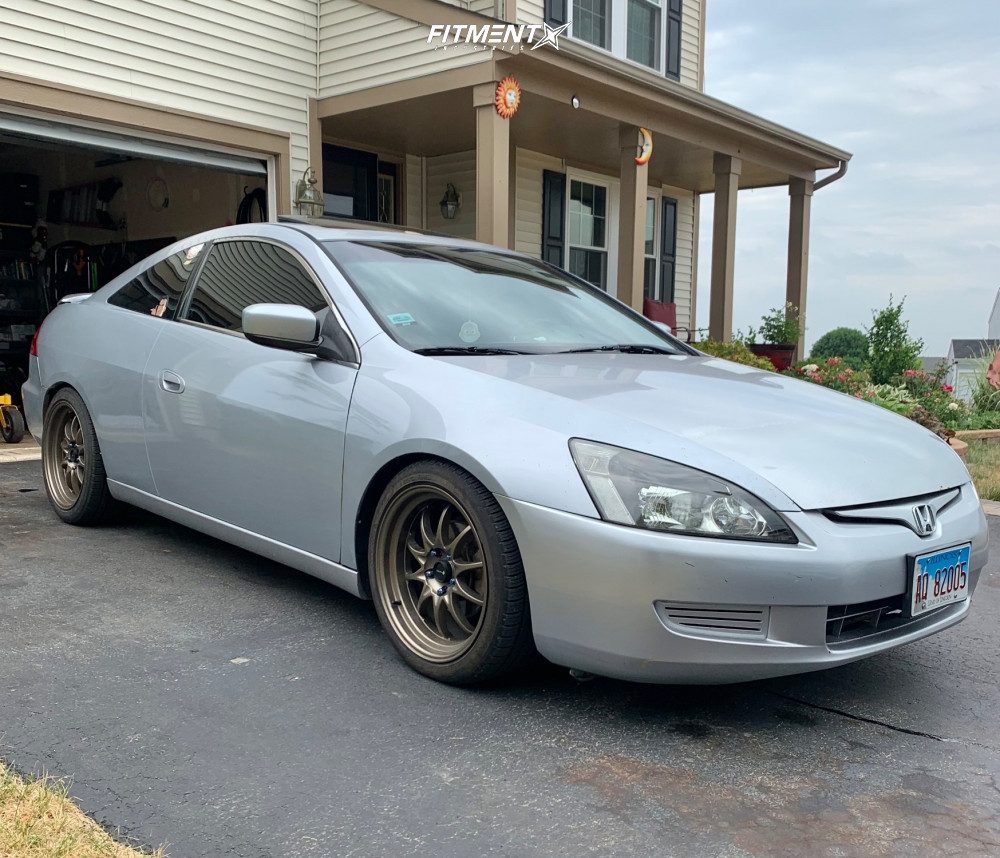 2004 Honda Accord EX with 18x8.5 Vors Tr3 and Nankang 235x40 on