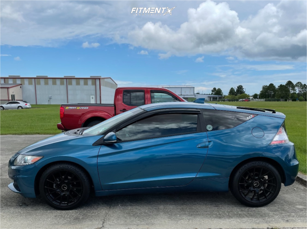 2013 Honda CR-Z EX with 17x8 Enkei Tm7 and Continental 225x45 on