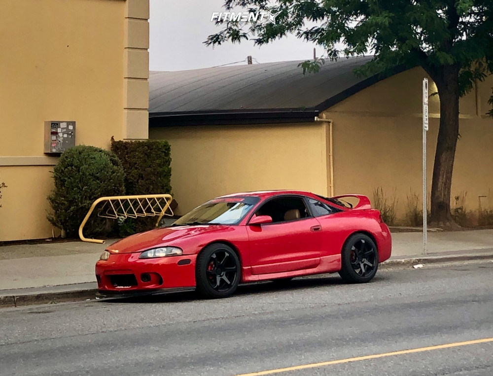 1999 Mitsubishi Eclipse GS with 18x8.75 XXR 556 and Michelin