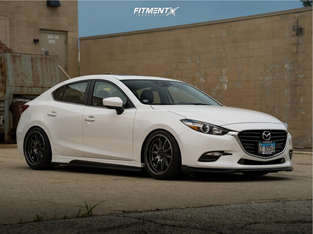 2017 Mazda 3 Touring with 18x9 XXR 527d and Dunlop 215x45 on