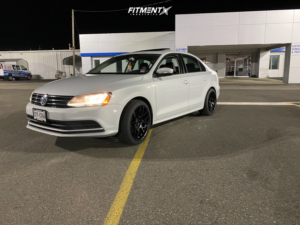 2017 Volkswagen Jetta SE with 18x8.5 Aodhan Ah-x and Toyo Tires
