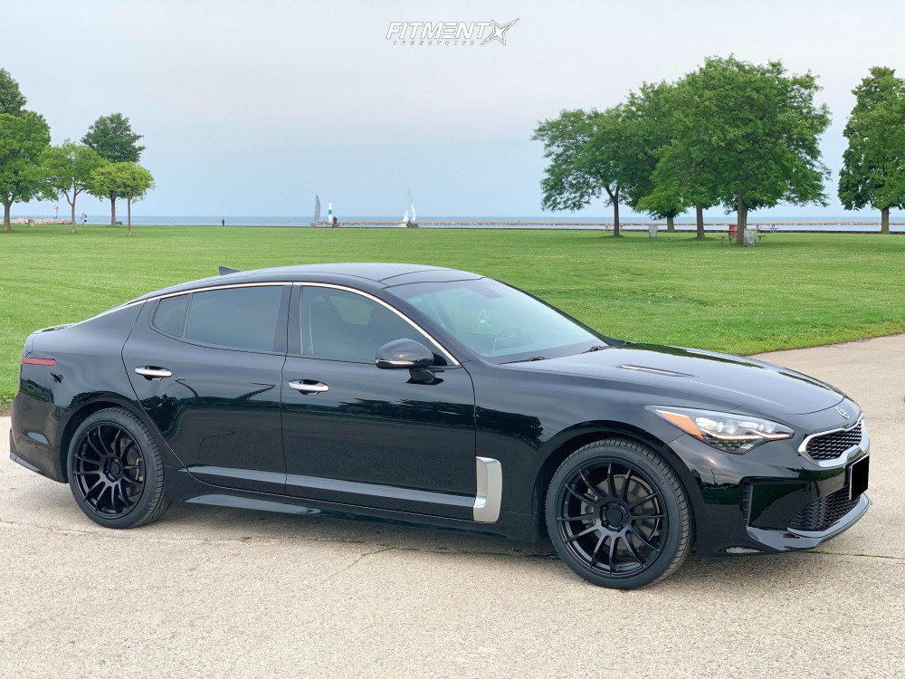 2018 Kia Stinger Premium with 19x8.5 AVID1 AV20 and Continental