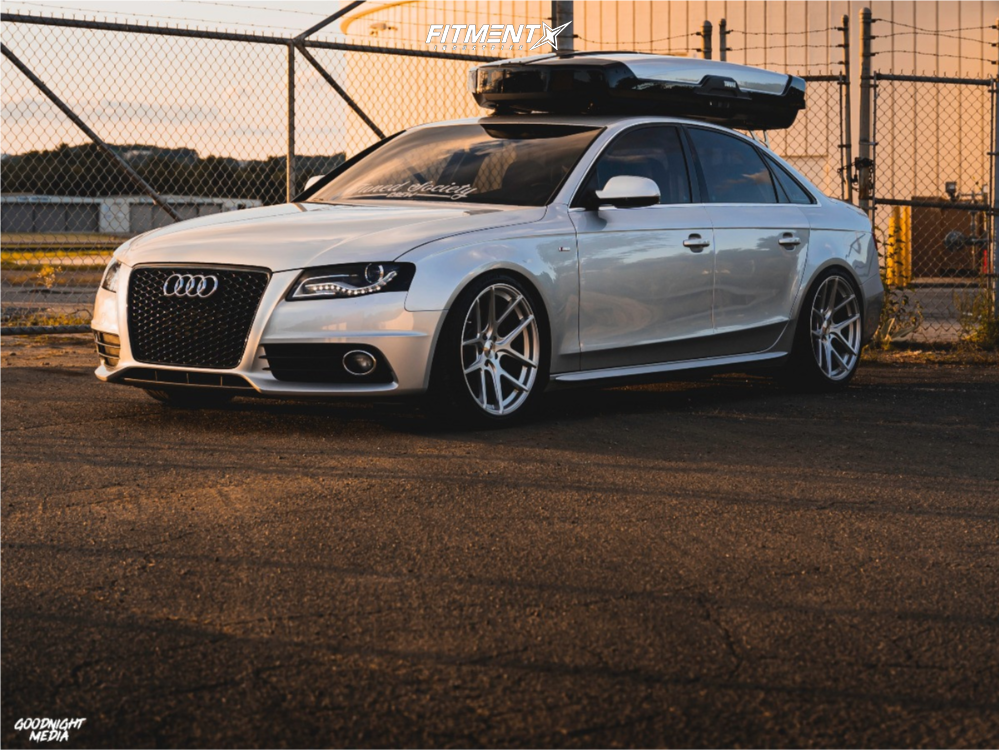 2012 Audi A4 Quattro Base with 19x9.5 TSW Geneva and Delinte
