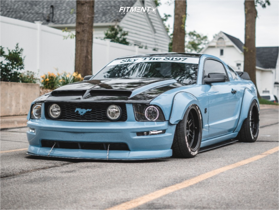 2006 Ford Mustang Base with 18x11 MST Suzuka and Nitto 295x35 on