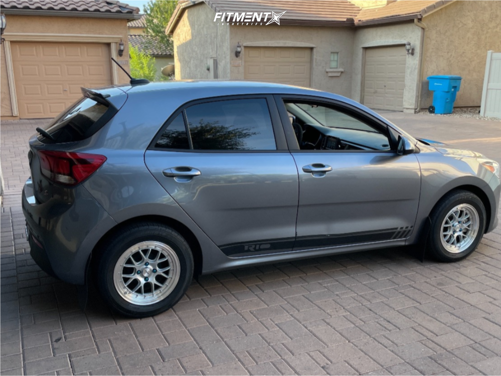 2020 Kia Rio S with 15x8.5 Circuit Performance Cp21 and Ohtsu