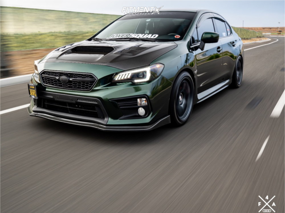 2017 Subaru WRX Premium with 18x9.5 Rays Engineering 57dr and