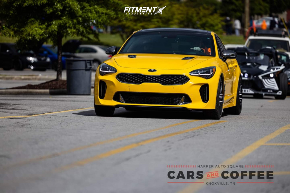 2018 Kia Stinger GT2 with 19x8.5 Niche Gamma and BFGoodrich 225x40