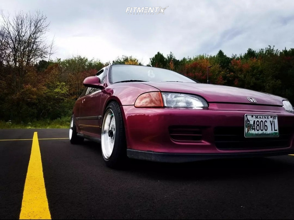 1994 Honda Civic EX with 15x8 Enkei 92 and Falken 195x50 on