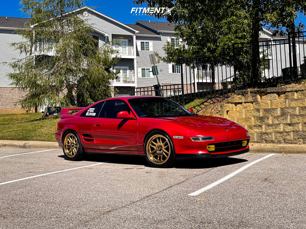 1991 Toyota MR2 Base with 17x8 Cosmis Racing Xt-206r and Achilles