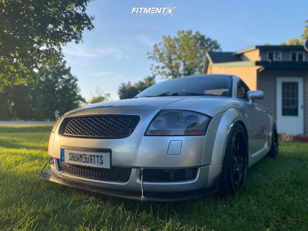 2001 Audi TT Quattro Base with 18x8.5 Aodhan Ah08 and Lexani