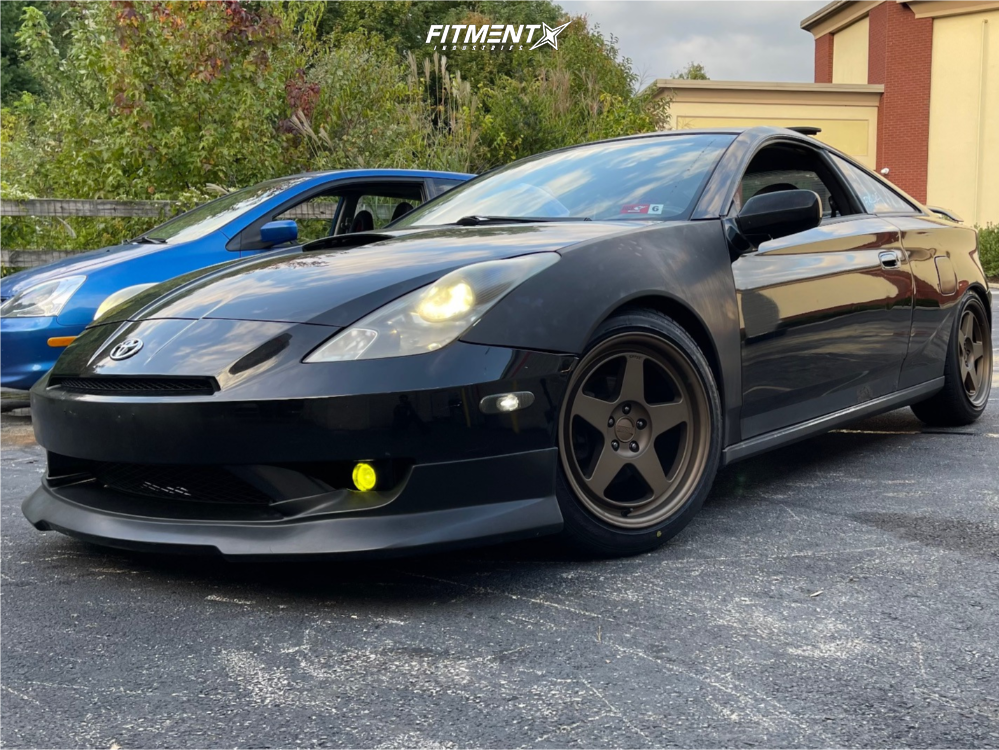 2003 Toyota Celica GTS with 17x9 Kansei Knp and Falken 225x45 on