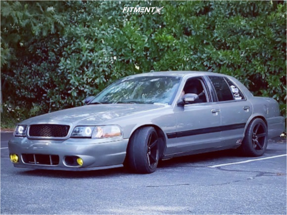 1998 Ford Crown Victoria Base with 18x10 SVE Nvx and Nitto 245x40