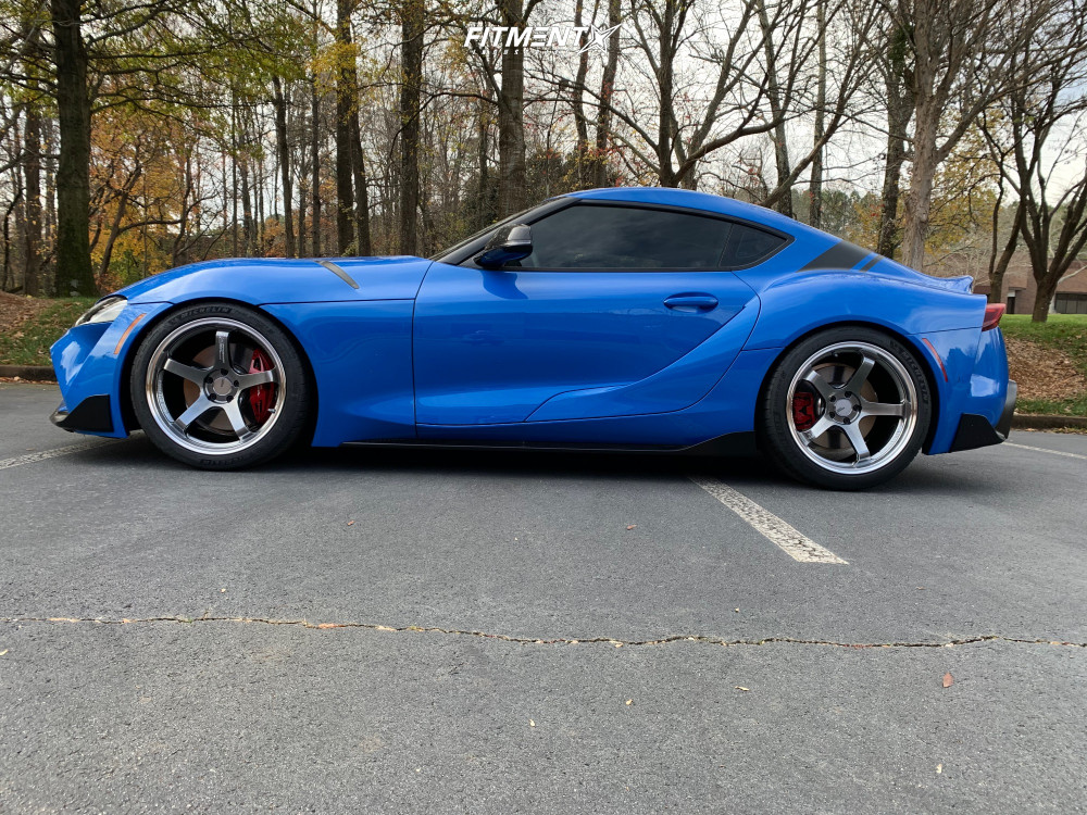 2021 Toyota GR Supra A91 Edition with 19x9.5 Advan Racing GT