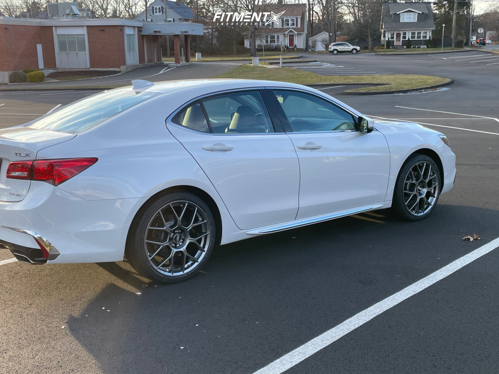 2020 Acura TLX SH-AWD with 20x8.5 BBS Xr and Bridgestone 245x35 on
