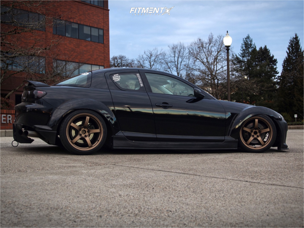 RX 2008 Mazda RX-8 GS with 18x8.75 XXR 527 and Continental 225x40 on