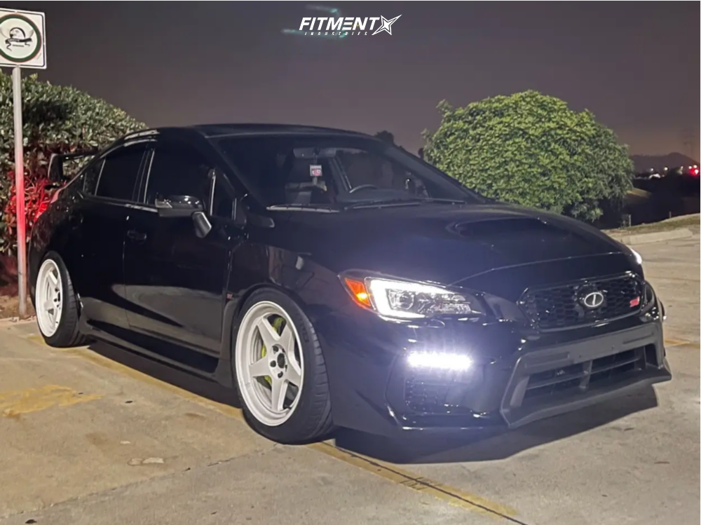 WRX Mk-S 142㎝　21-22 2021 Subaru WRX with 18x9.5 22 Kansei Astro and 225/40R18 Riken