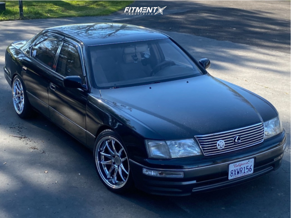 1995 Lexus LS400 Base with 19x9.5 Aodhan Ds02 and Velozza 245x40